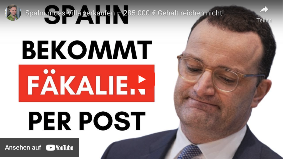 Spahn muss Villa verkaufen – 285.000 € Gehalt reichen nicht!