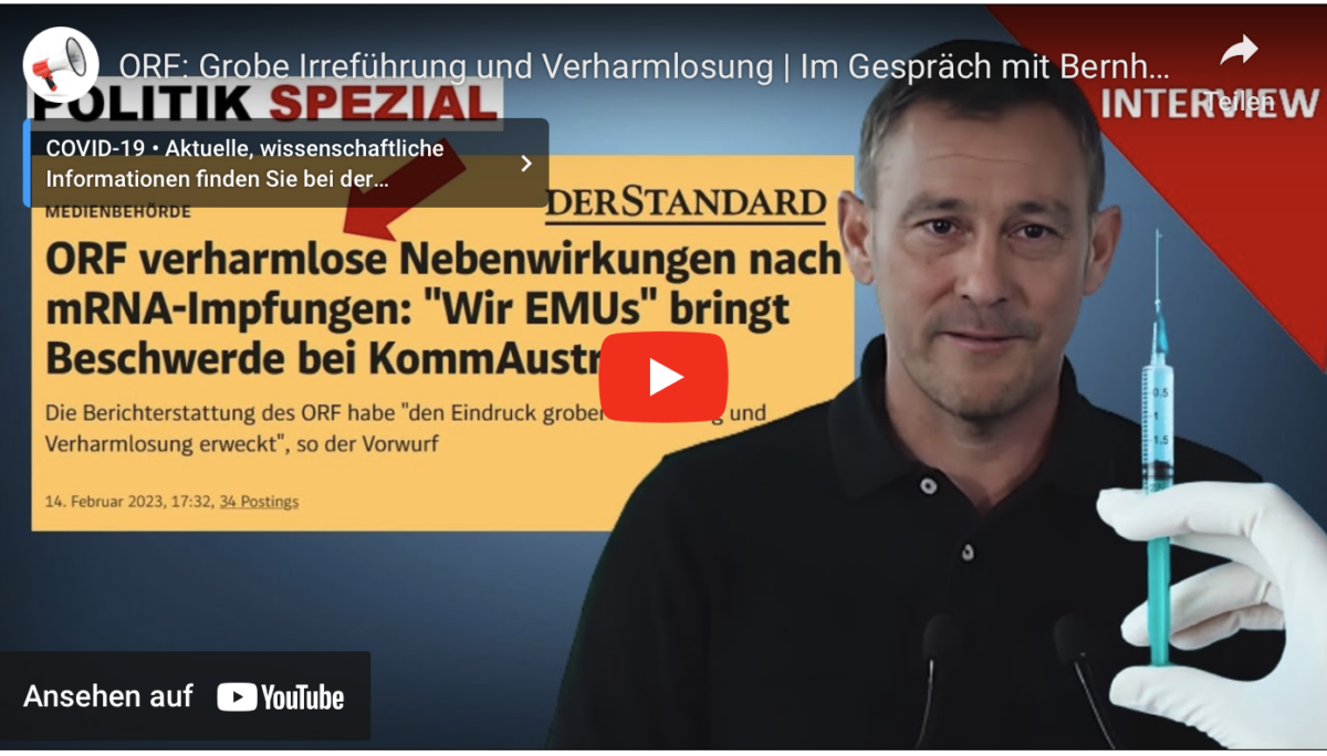 ORF: Grobe Irreführung und Verharmlosung!