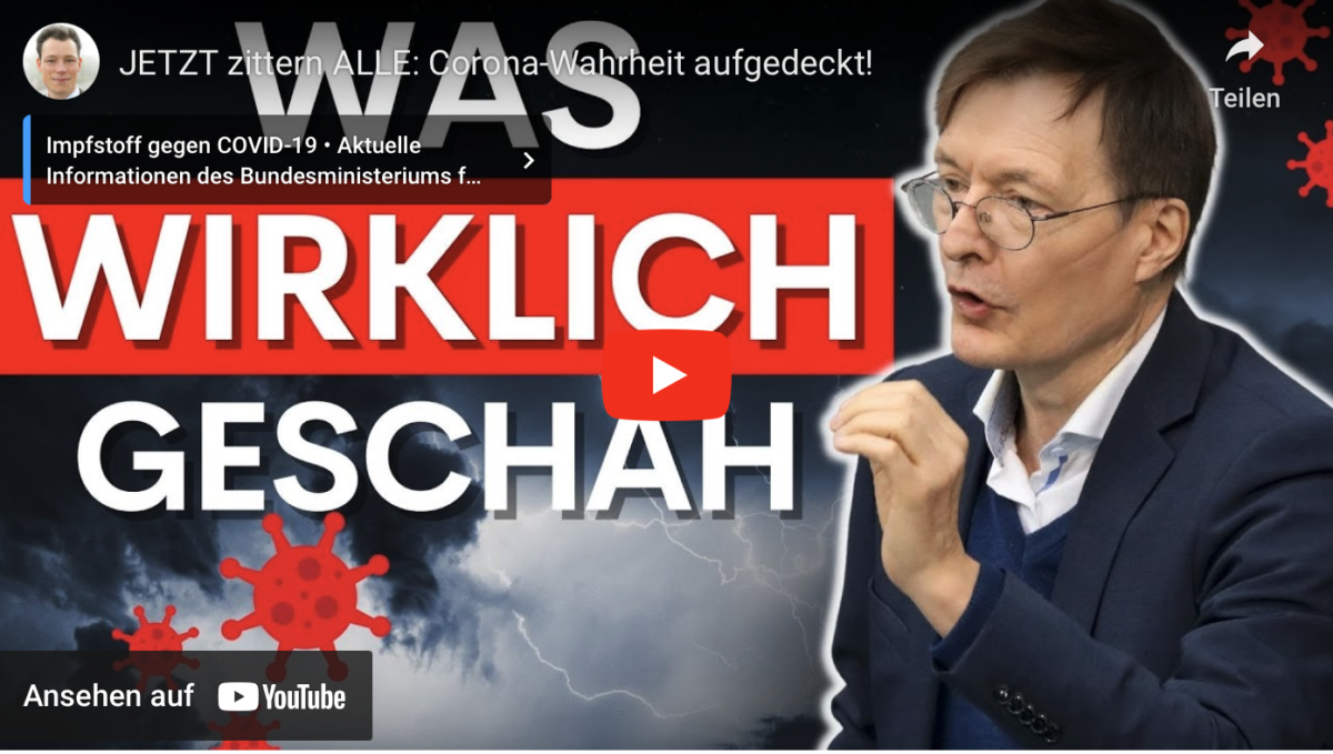 JETZT zittern ALLE: Corona-Wahrheit aufgedeckt!