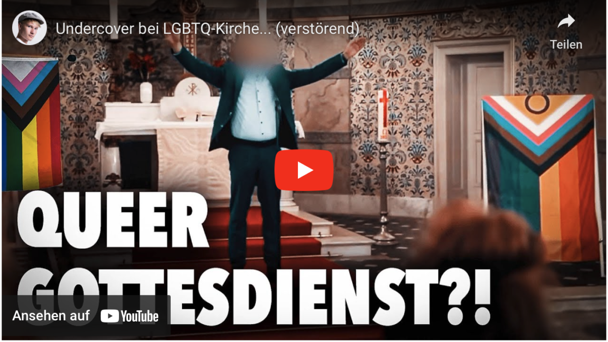 Undercover bei LGBTQ-Kirche… (verstörend)