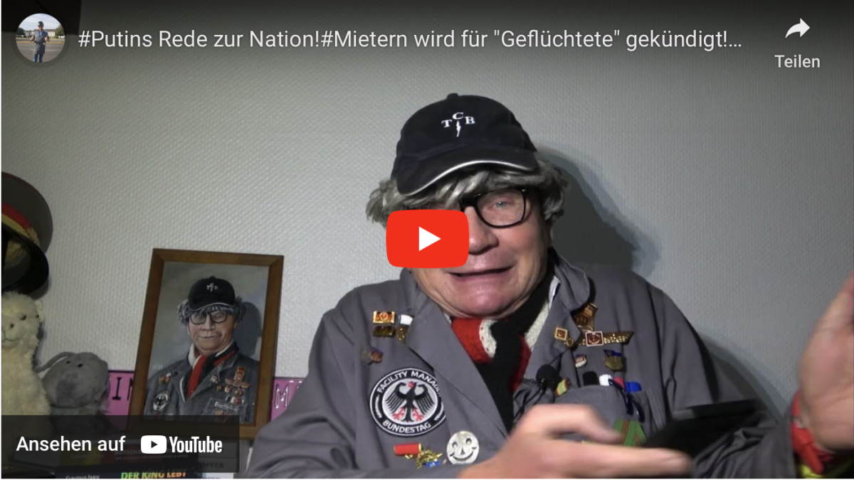 #Putins Rede zur Nation!#Mietern wird für „Geflüchtete“ gekündigt!#Baldwin freigesprochen!SATIRE!!!