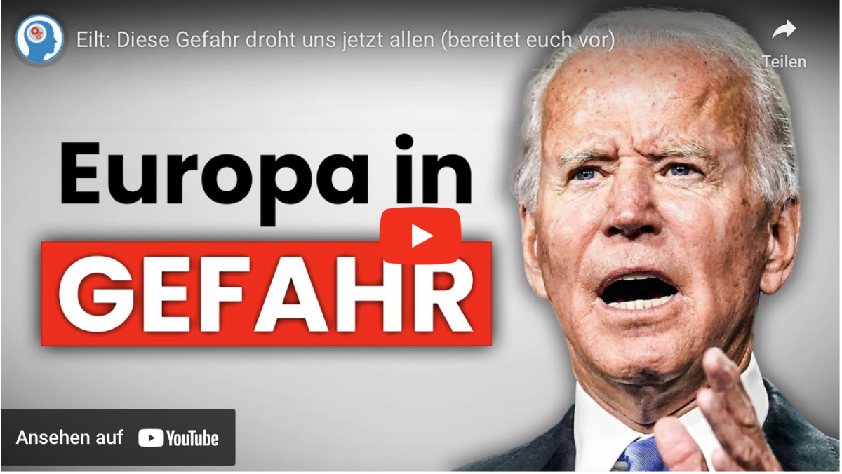 Eilt: Diese Gefahr droht uns jetzt allen (bereitet euch vor)