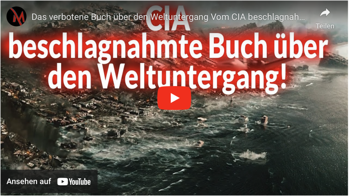 Das verbotene Buch über den Weltuntergang Vom CIA beschlagnahmt und fast 50 Jahre unter Verschluss!