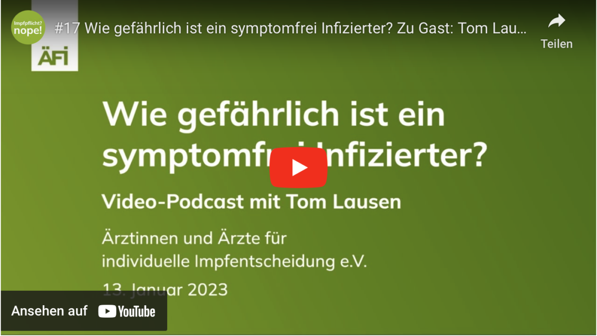#17 Wie gefährlich ist ein symptomfrei Infizierter?