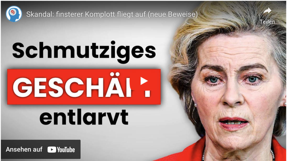 Skandal: finsterer Komplott fliegt auf (neue Beweise)