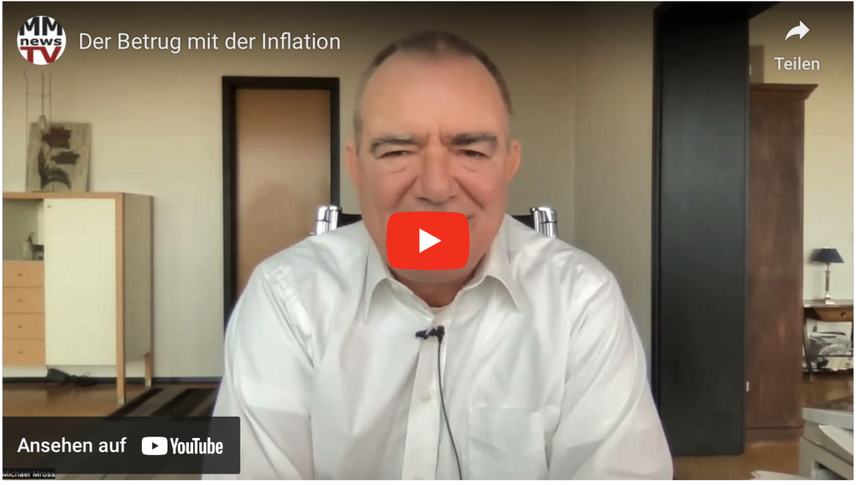 Der Betrug mit der Inflation!