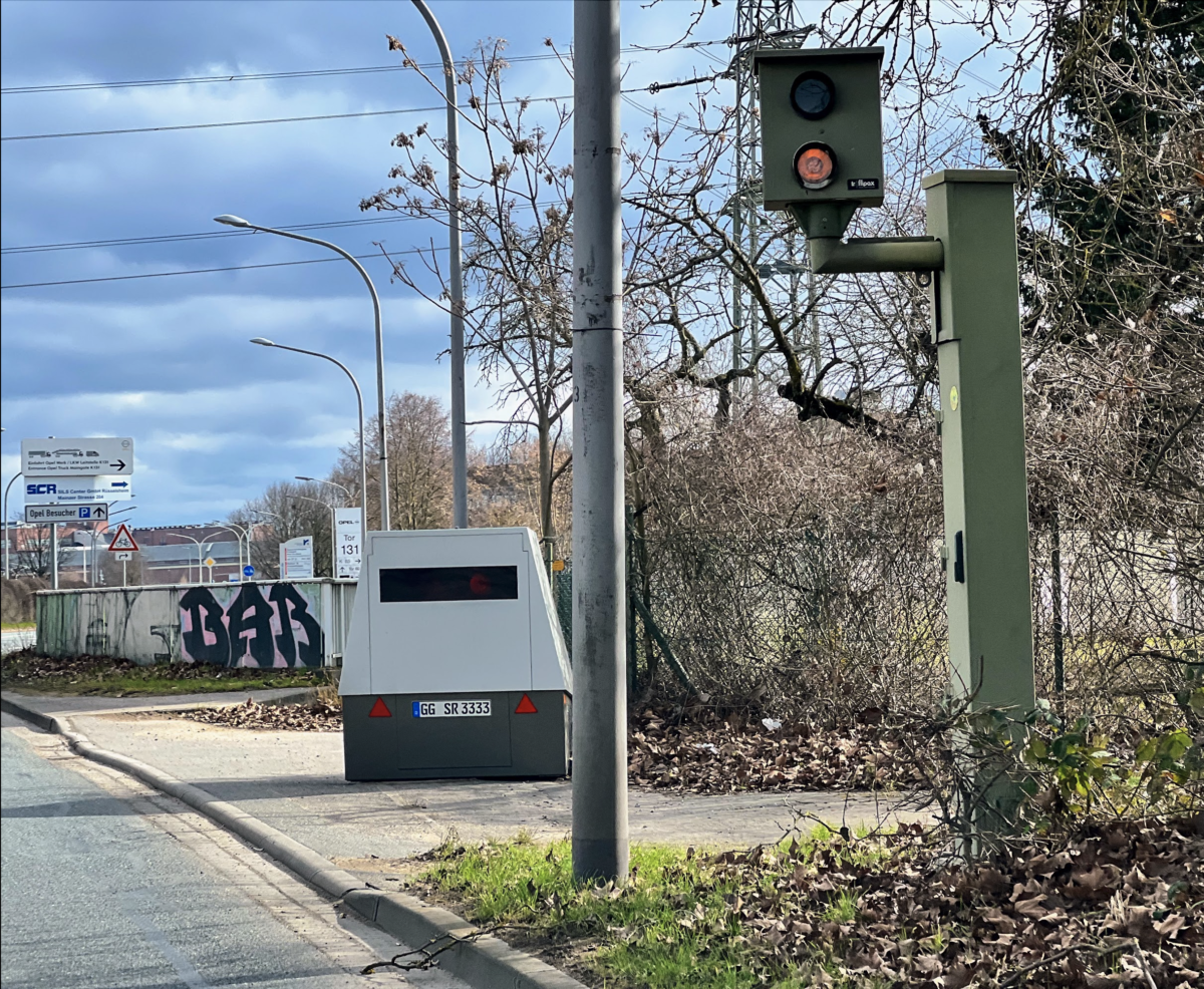 Eilmeldung aus Rüsselsheim! Wird beim Blitzen doppelt abkassiert!