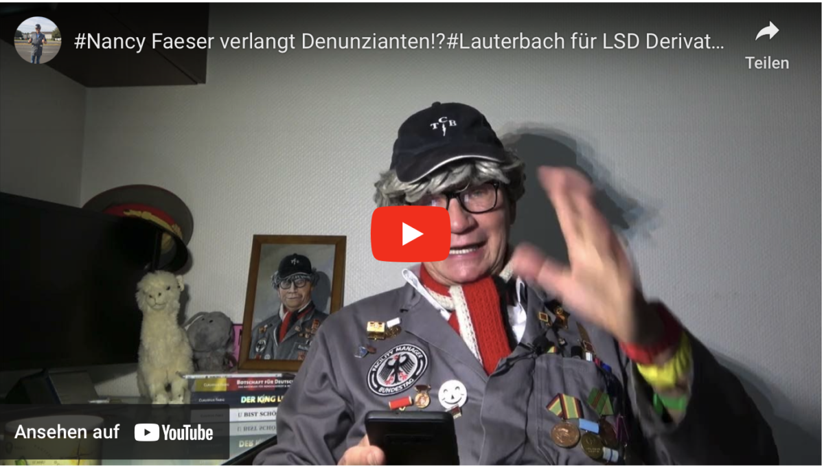 #Nancy Faeser verlangt Denunzianten!?#Lauterbach für LSD Derivate!?#Schneechaos in LA! SATIRE!!!