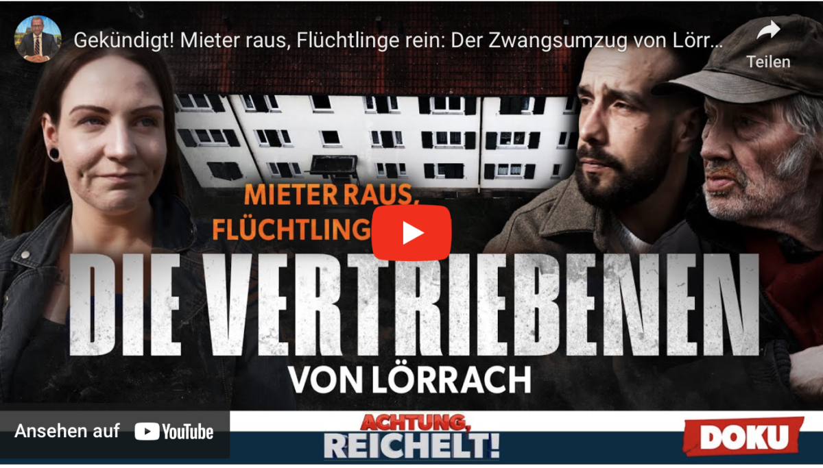 Gekündigt! Mieter raus, Flüchtlinge rein: Der Zwangsumzug von Lörrach