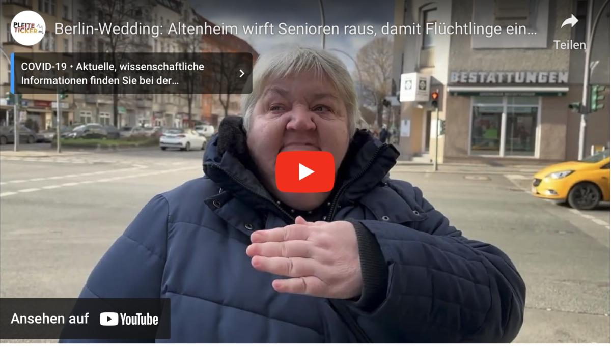 Berlin-Wedding: Altenheim wirft Senioren raus, damit Flüchtlinge einziehen können