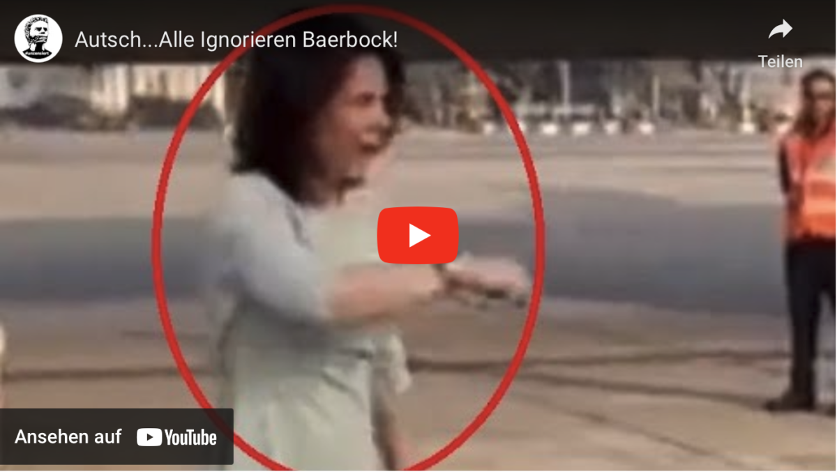 Autsch…Alle Ignorieren Baerbock!