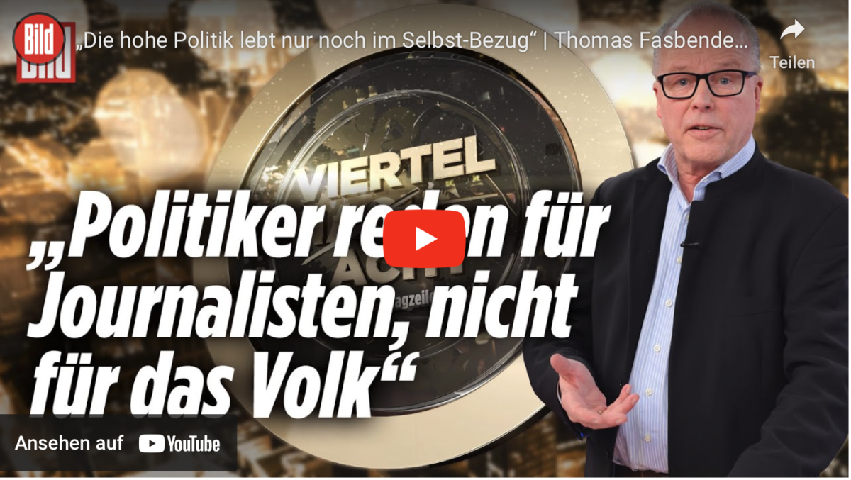 „Die hohe Politik lebt nur noch im Selbst-Bezug“