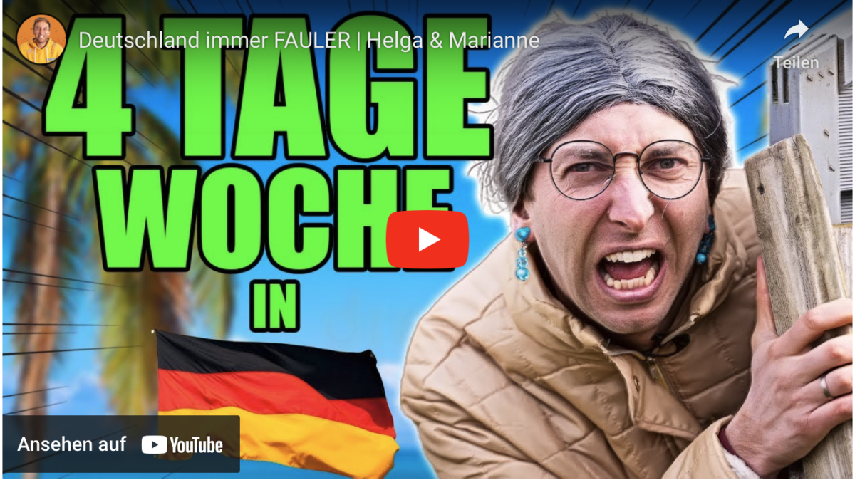 Deutschland immer FAULER!