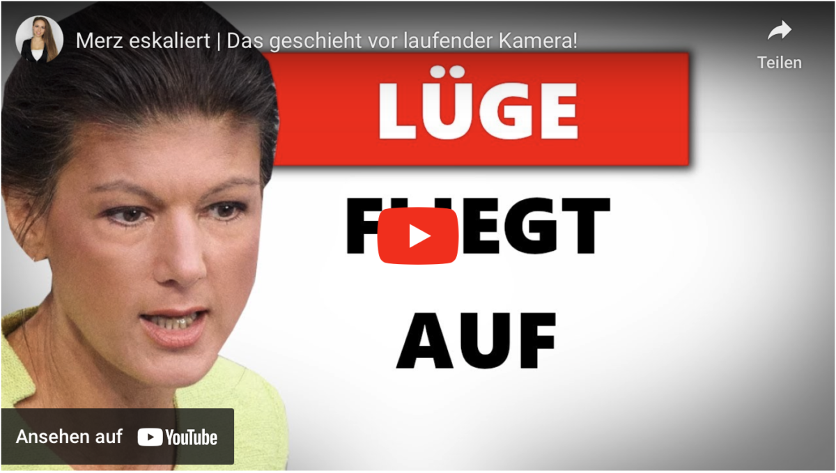 Merz eskaliert | Das geschieht vor laufender Kamera!