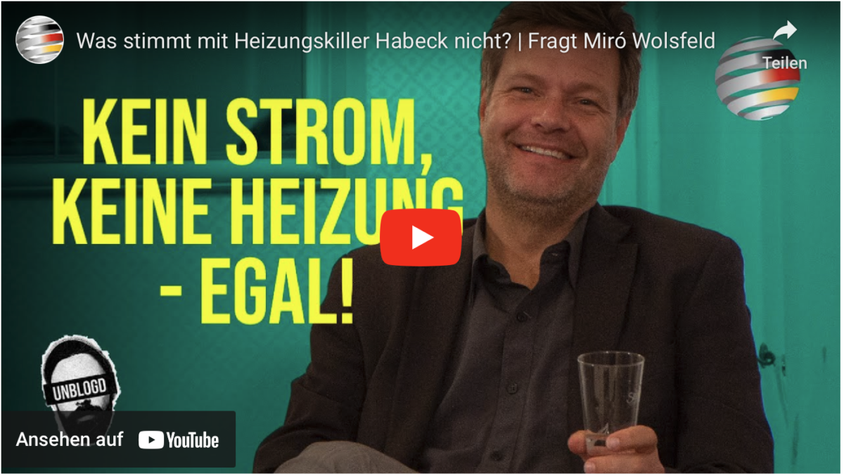 Was stimmt mit Heizungskiller Habeck nicht?