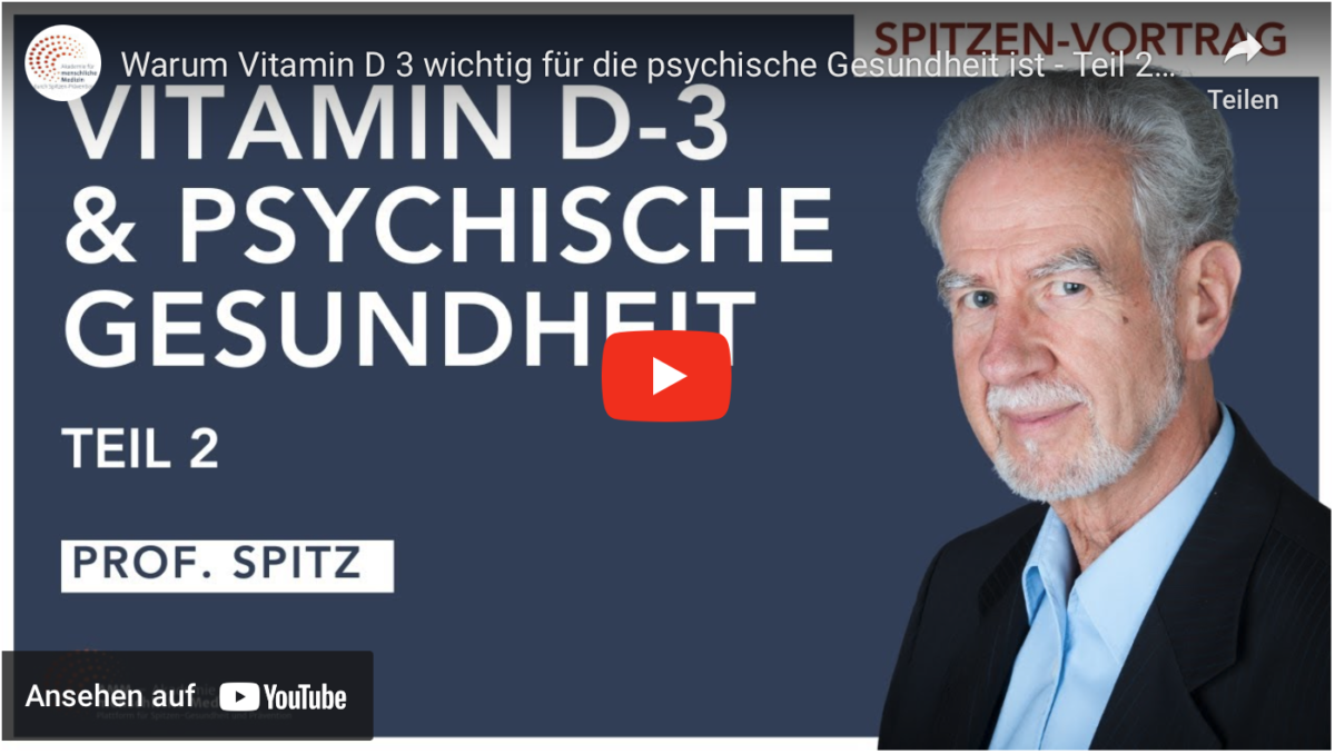 Warum Vitamin D 3 wichtig für die psychische Gesundheit ist – Teil 2: wissenschaftliche Hintergründe