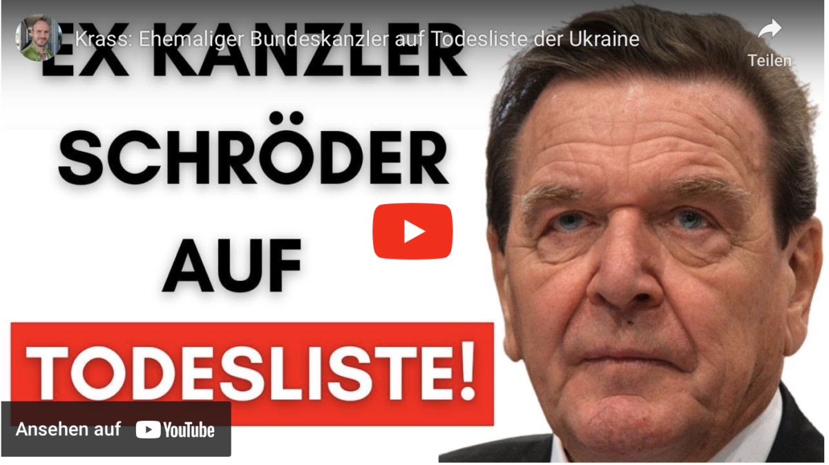 Krass: Ehemaliger Bundeskanzler auf Todesliste der Ukraine!