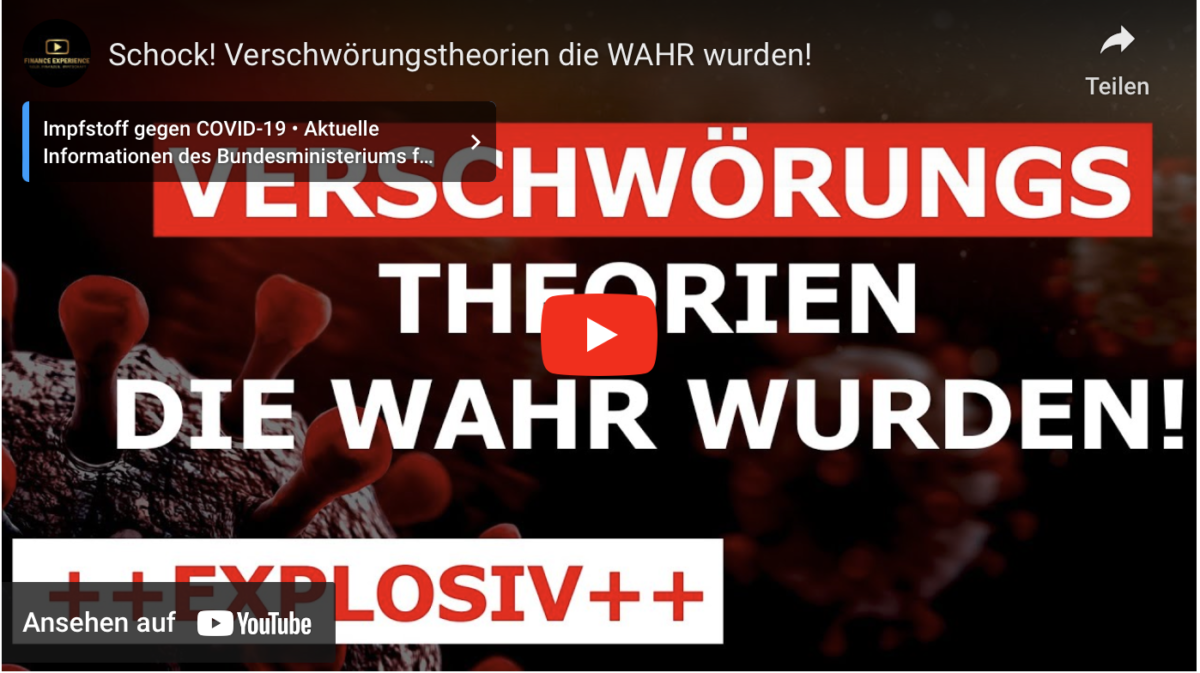 Schock! Verschwörungstheorien die WAHR wurden!