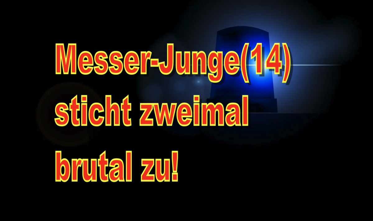 Hemer: Messer-Junge(14) sticht zweimal brutal zu!
