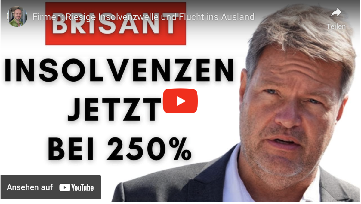 Firmen: Riesige Insolvenzwelle und Flucht ins Ausland