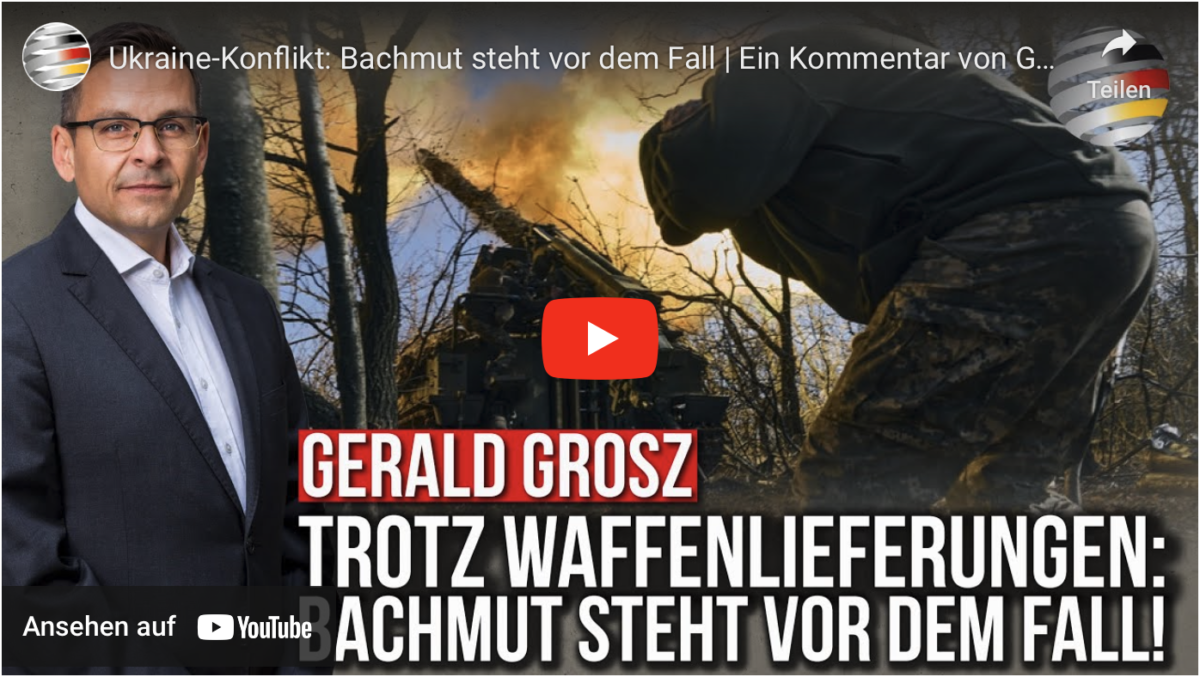 Ukraine-Konflikt: Bachmut steht vor dem Fall!