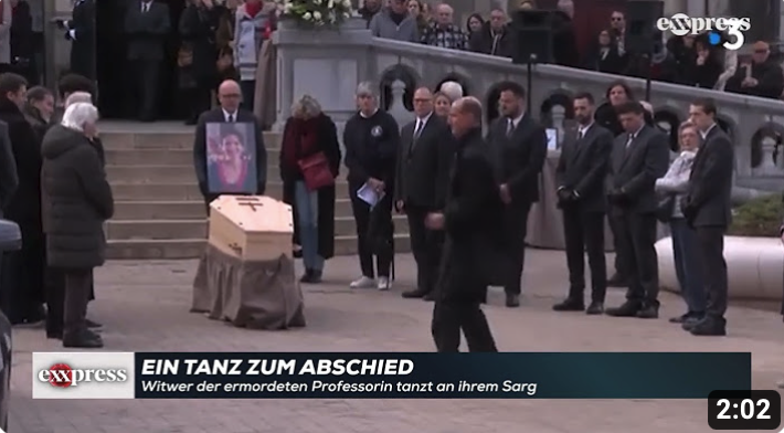 Schüler (16) ermordete Professorin – Witwer tanzte an ihrem Sarg