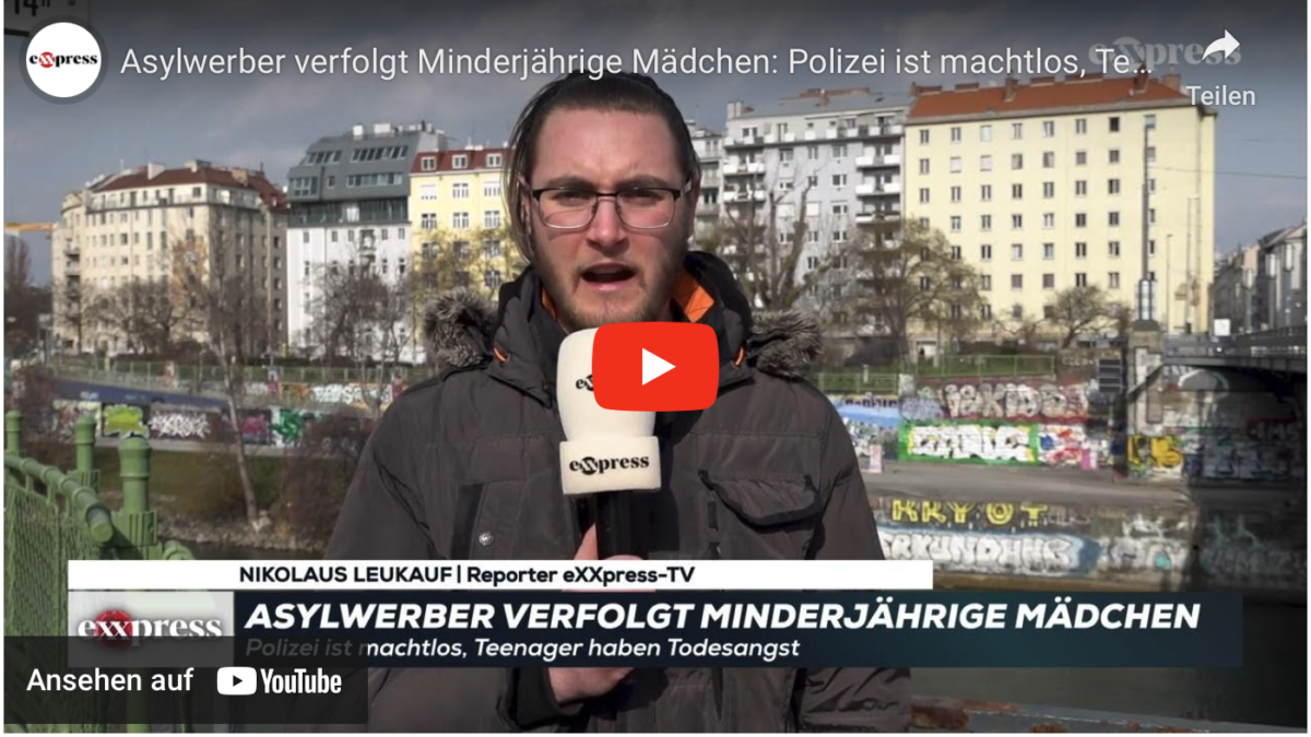 Asylwerber verfolgt Minderjährige Mädchen: Polizei ist machtlos, Teenager haben Todesangst