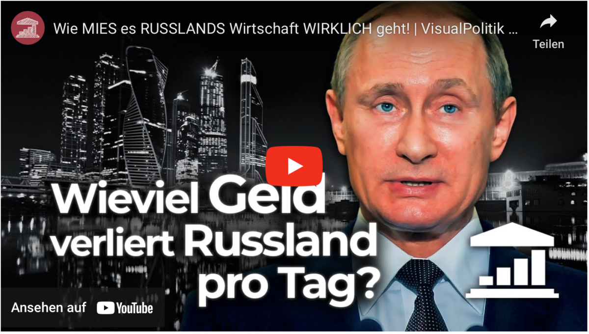 Wie MIES es RUSSLANDS Wirtschaft WIRKLICH geht!