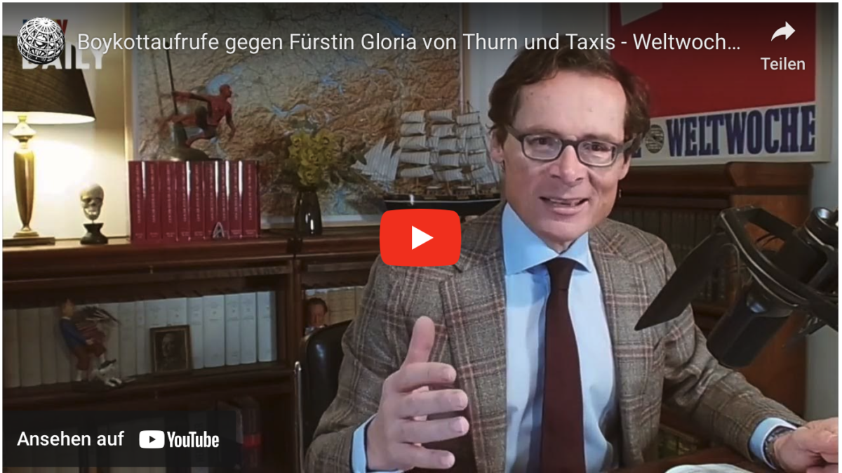 Boykottaufrufe gegen Fürstin Gloria von Thurn und Taxis!