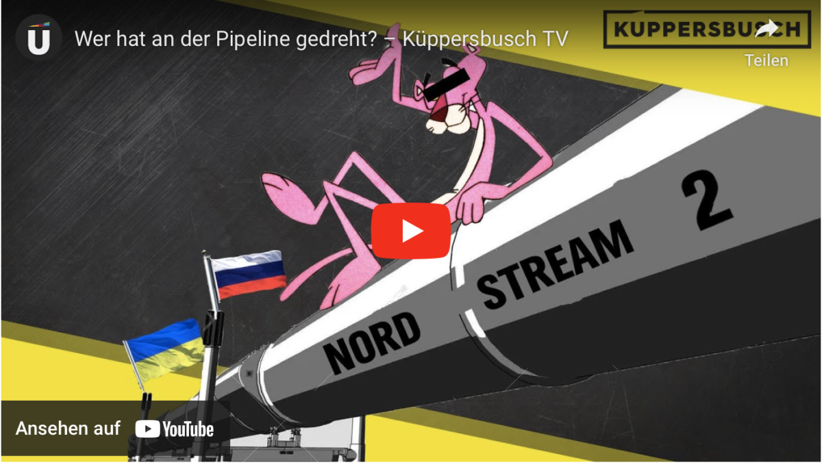 Wer hat an der Pipeline gedreht? – Küppersbusch TV