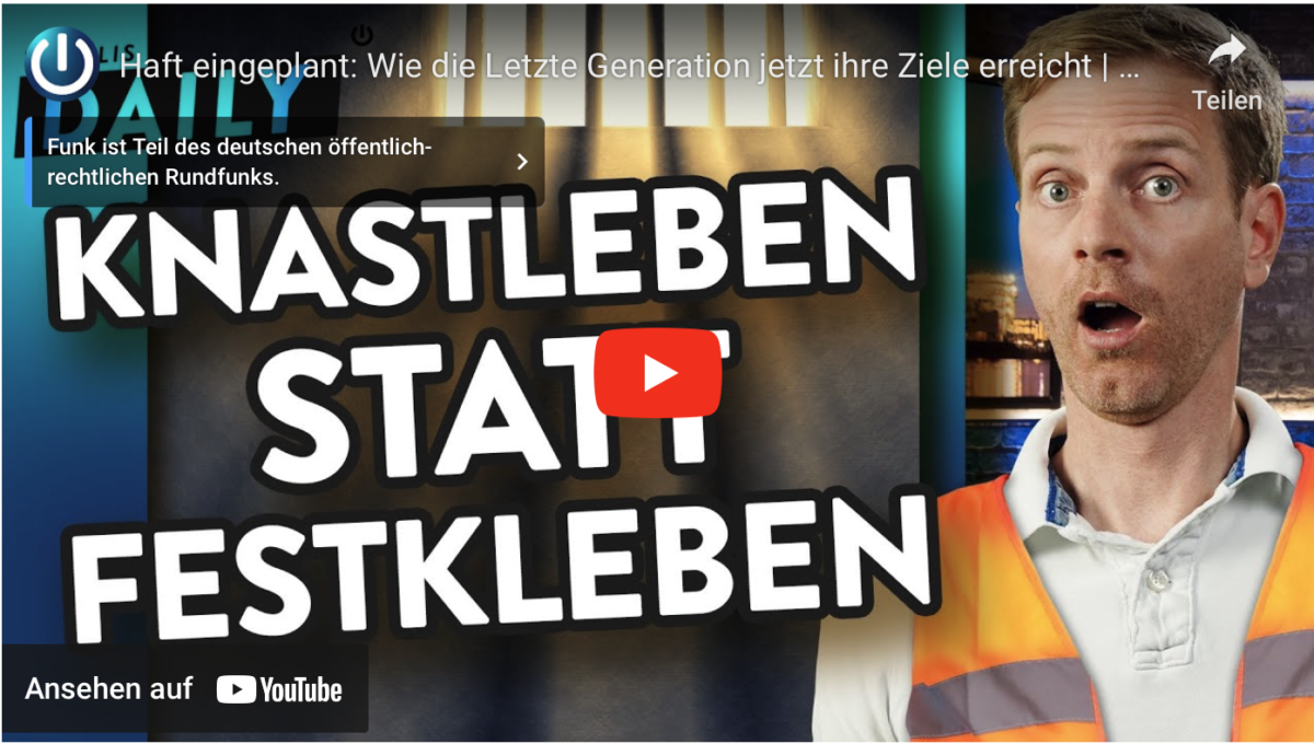 Haft eingeplant: Wie die Letzte Generation jetzt ihre Ziele erreicht