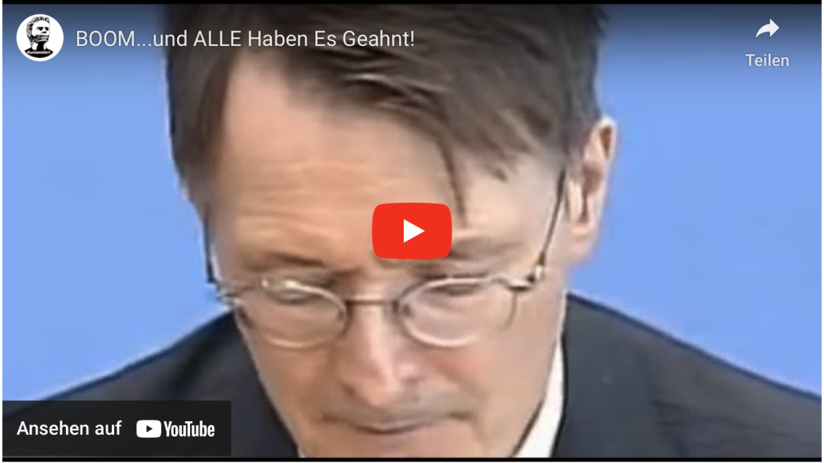 BOOM…und ALLE Haben Es Geahnt!