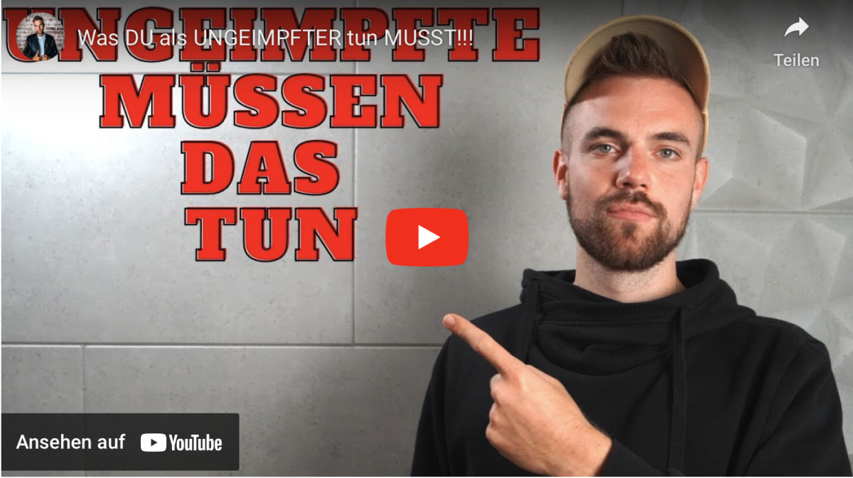 Was DU als UNGEIMPFTER tun MUSST!!!