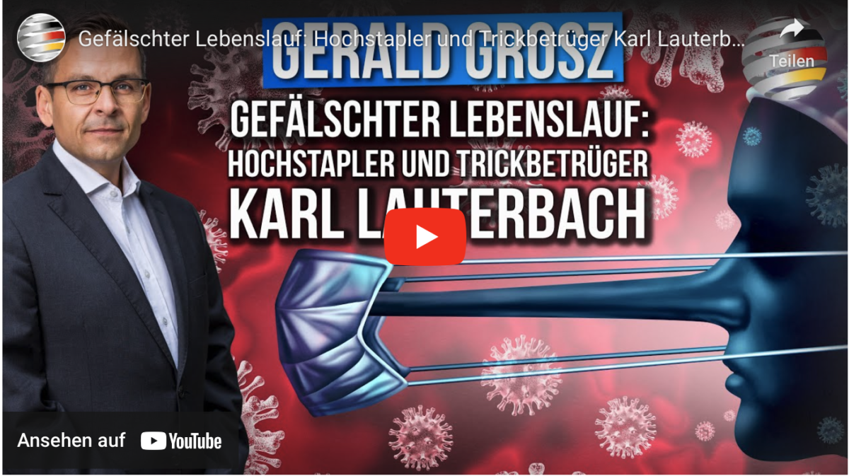Gefälschter Lebenslauf: Hochstapler und Trickbetrüger Karl Lauterbach