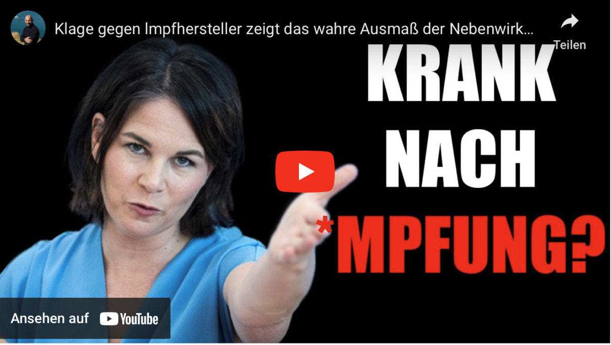 Klage gegen lmpfhersteller zeigt das wahre Ausmaß der Nebenwirkungen