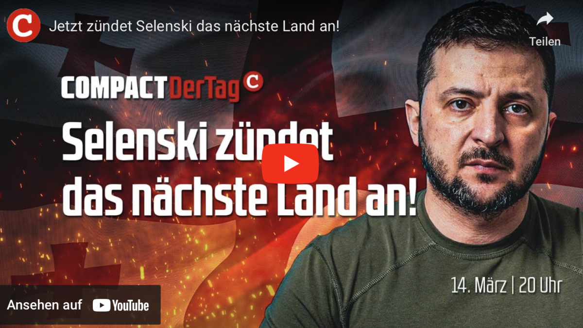 Jetzt zündet Selenski das nächste Land an!