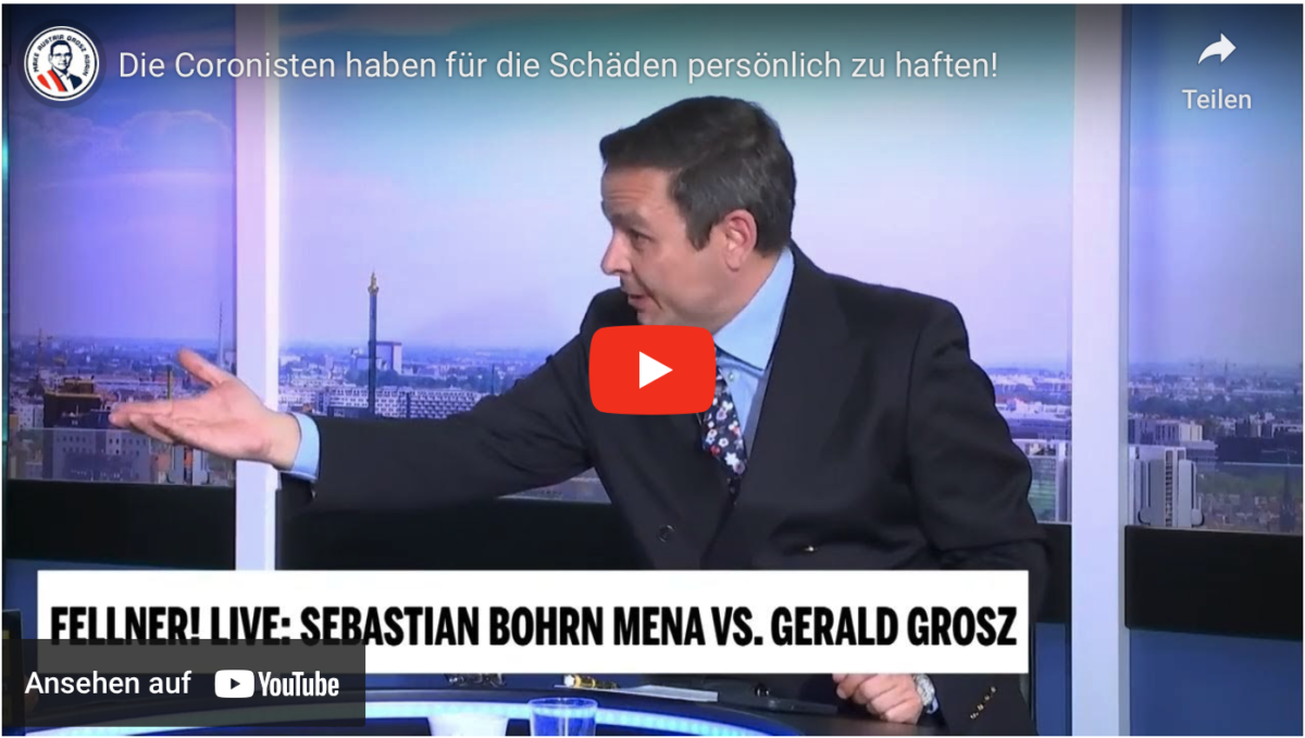 Die Coronisten haben für die Schäden persönlich zu haften!