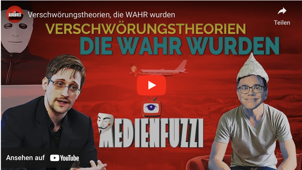 Verschwörungstheorien, die WAHR wurden