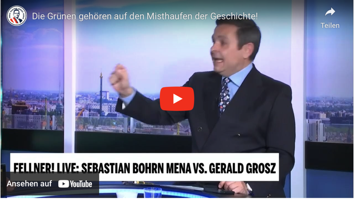 Die Grünen gehören auf den Misthaufen der Geschichte!