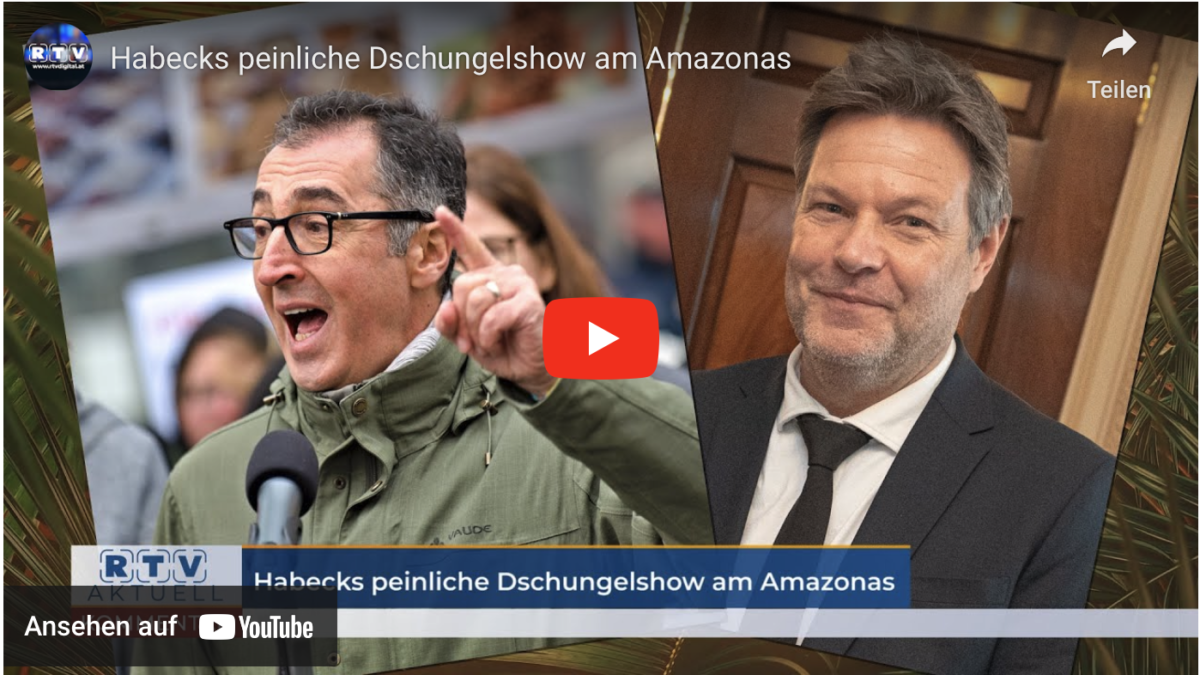 Habecks peinliche Dschungelshow am Amazonas