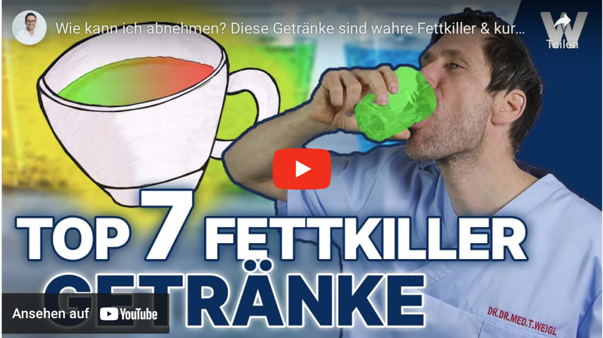 Diese Getränke sind wahre Fettkiller & kurbeln den Fettstoffwechsel an!