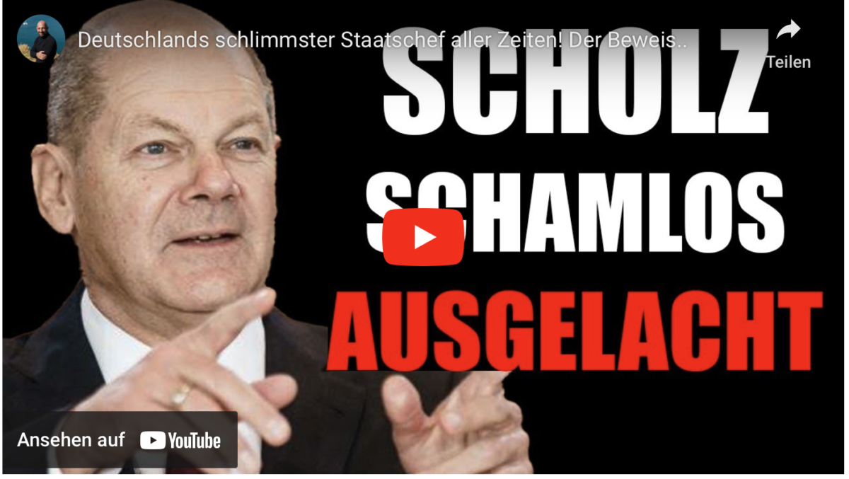 Deutschlands schlimmster Staatschef aller Zeiten! Der Beweis..