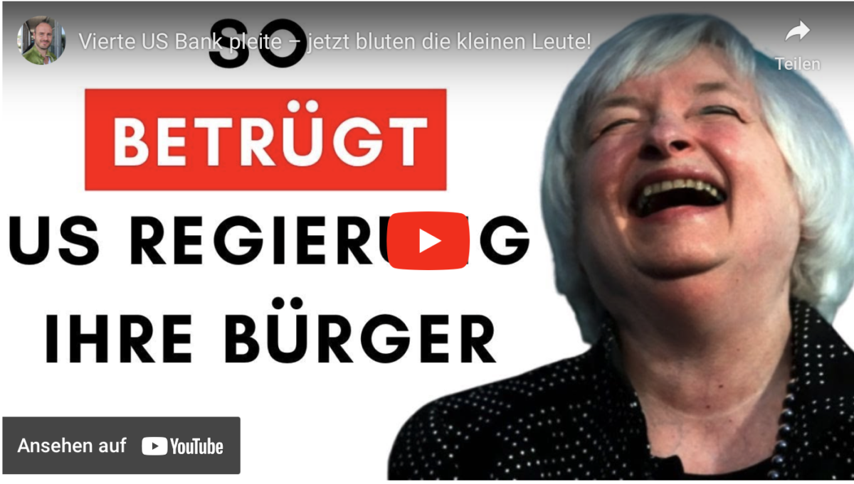 Vierte US Bank pleite – jetzt bluten die kleinen Leute!