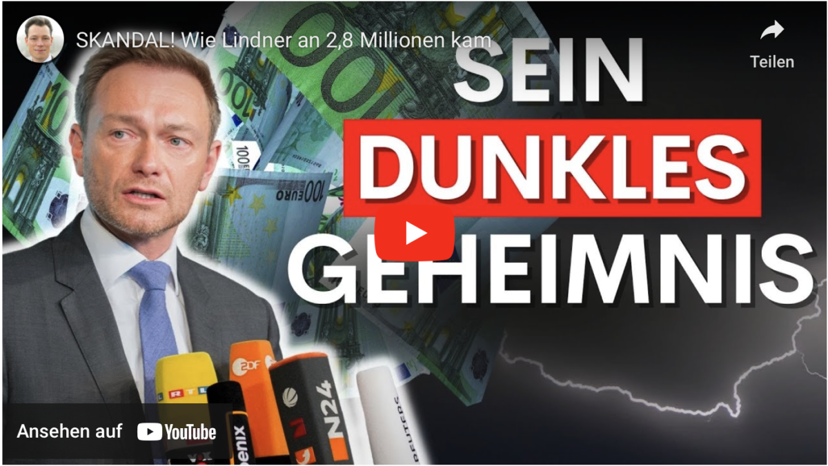 SKANDAL! Wie Lindner an 2,8 Millionen kam!