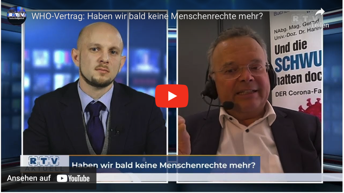 WHO-Vertrag: Haben wir bald keine Menschenrechte mehr?