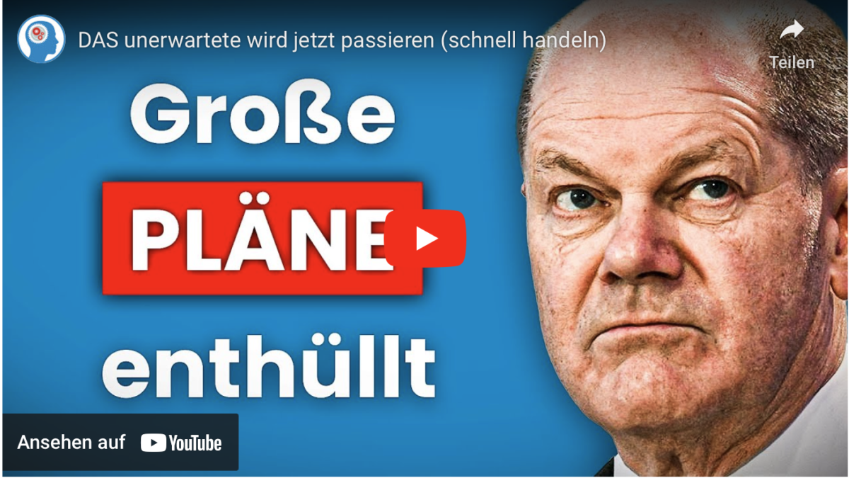 DAS unerwartete wird jetzt passieren (schnell handeln)