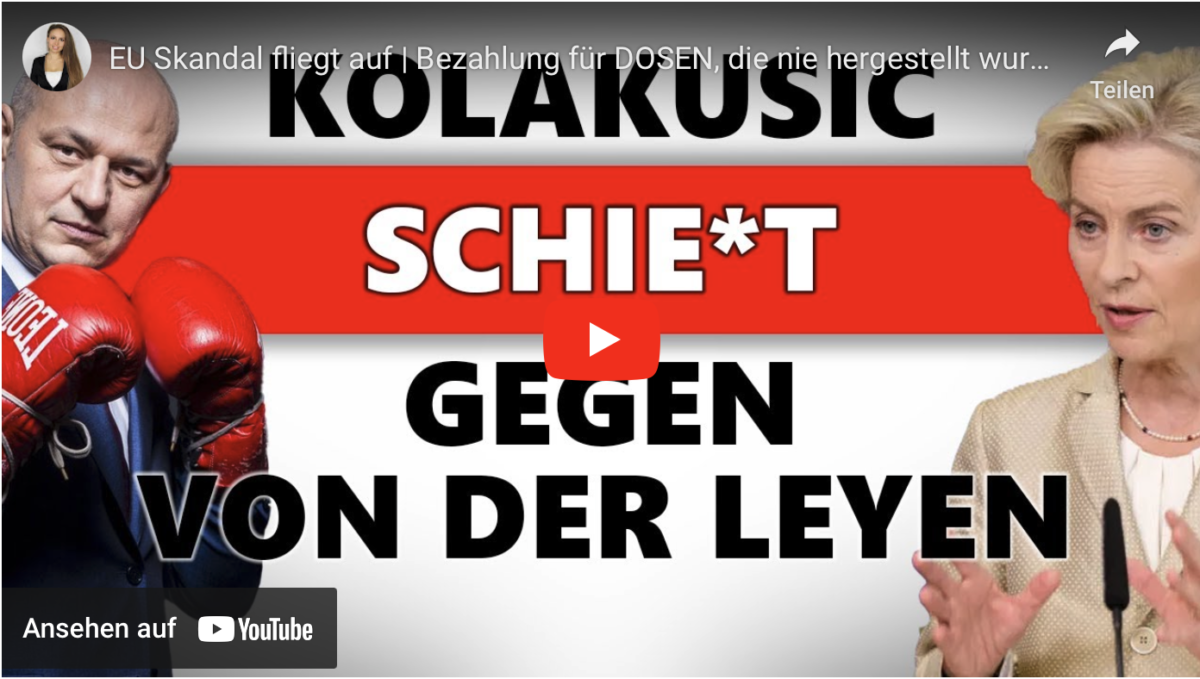 EU Skandal fliegt auf | Bezahlung für DOSEN, die nie hergestellt wurden!