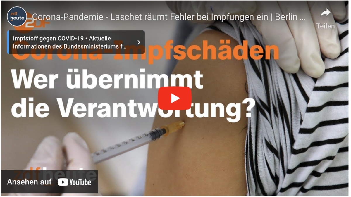 Corona-Pandemie – Laschet räumt Fehler bei Impfungen ein