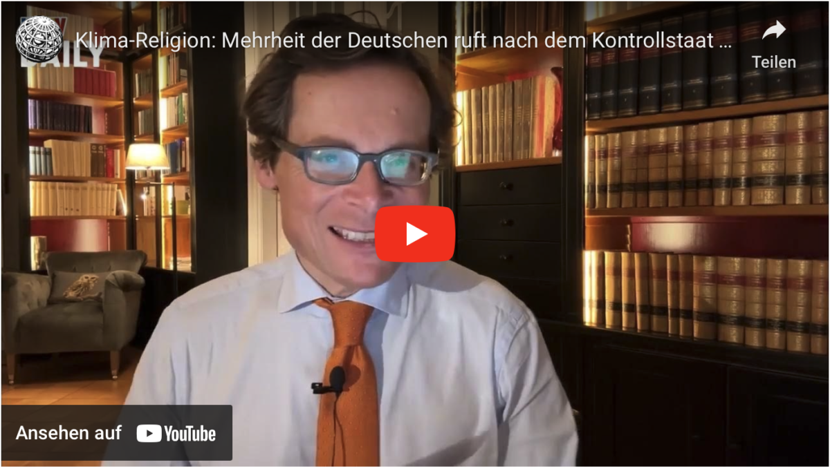 Klima-Religion: Mehrheit der Deutschen ruft nach dem Kontrollstaat – Weltwoche Daily DE, 22.03.2023