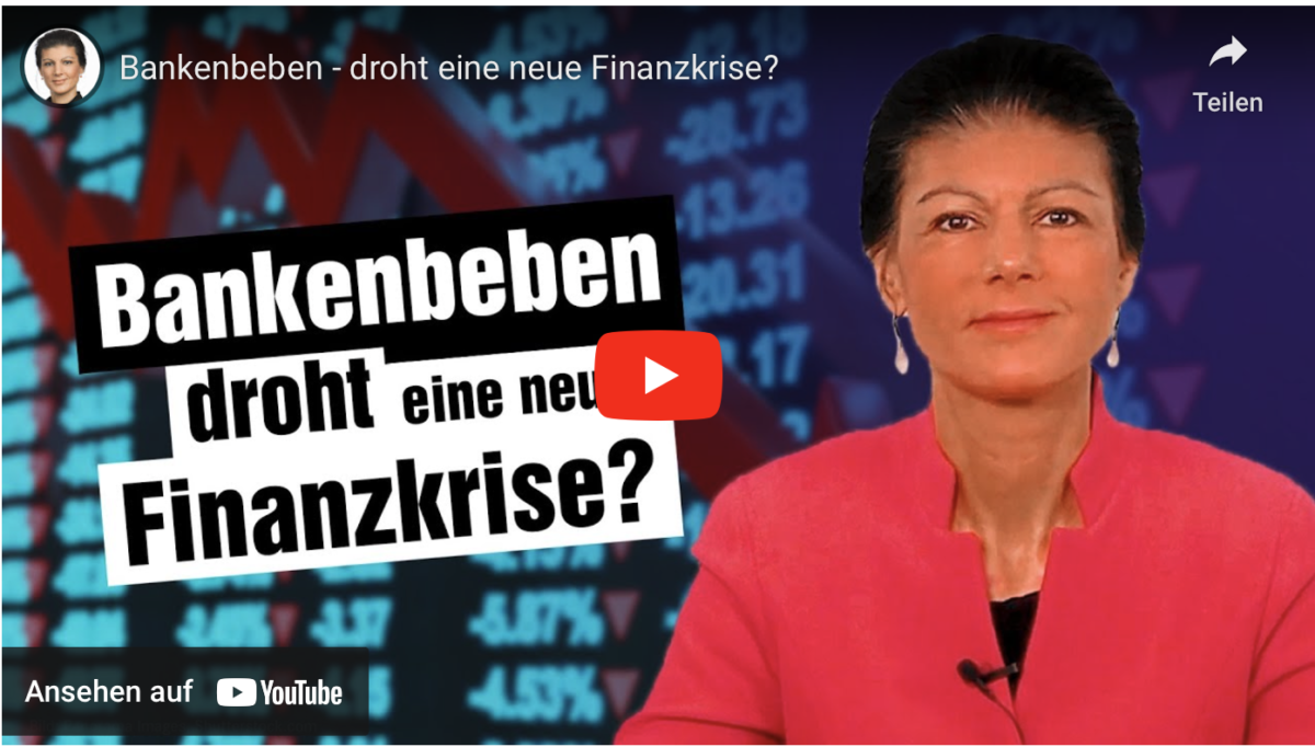 Bankenbeben – droht eine neue Finanzkrise?
